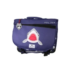 Cartable réversible 38 cm Shark - 2 compartiments - Marine - Pol Fox