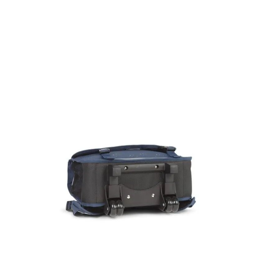Cartable réversible à roulettes Star Blue - 38 cm - 2 compartiments - bleu - Pol Fox