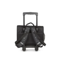 Cartable réversible à roulettes Ninja - 38 cm - 2 compartiments - gris - Pol Fox