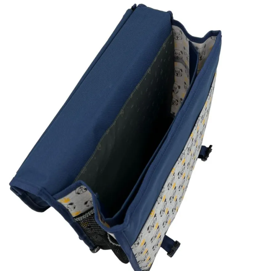 Cartable réversible Bear 38 cm - 2 compartiments - ourson - Pol Fox