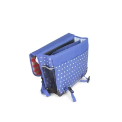 Cartable réversible Catch - 38 cm - 2 compartiments - bleu - Pol Fox