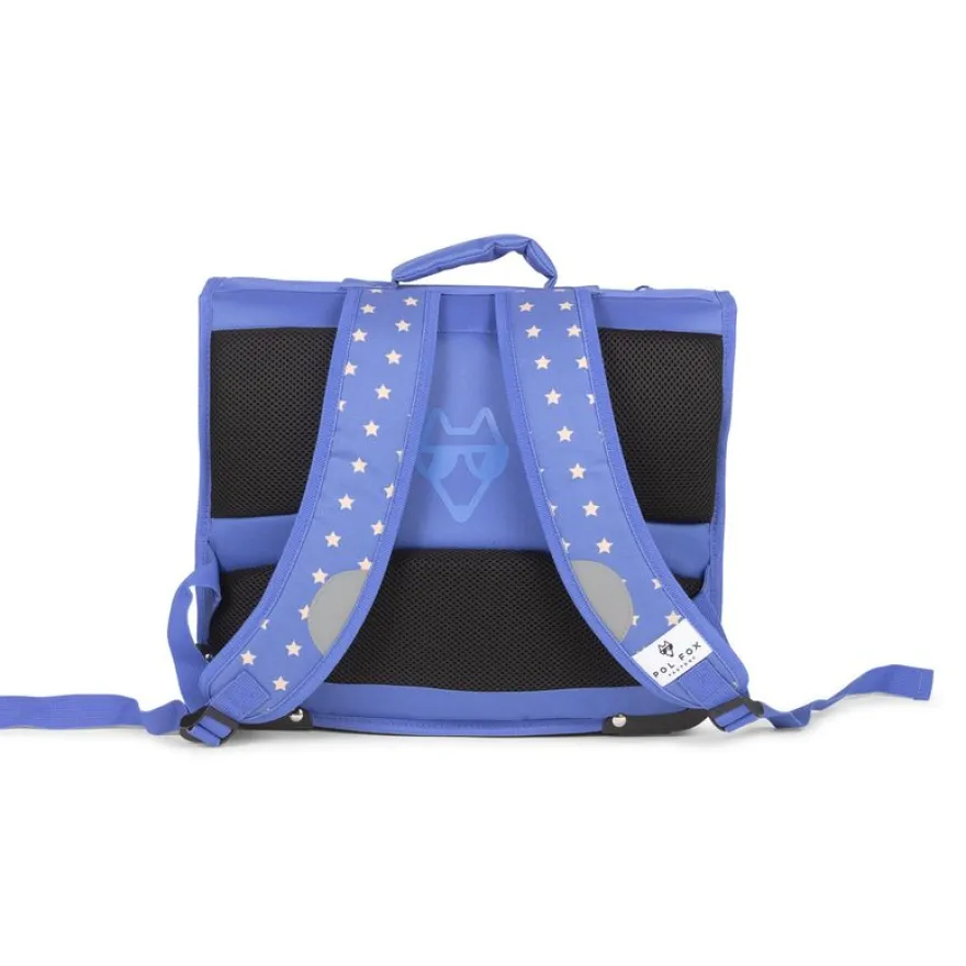 Cartable réversible Catch - 38 cm - 2 compartiments - bleu - Pol Fox