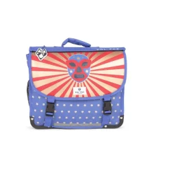 Cartable réversible Catch - 38 cm - 2 compartiments - bleu - Pol Fox
