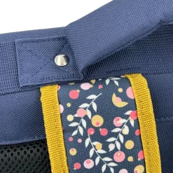 Cartable réversible Happy Blue 41 cm - 2 compartiments - liberty - Pol Fox