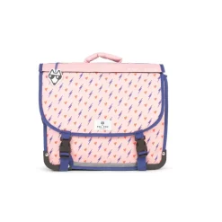 Cartable réversible Heart - 38 cm - 2 compartiments - rose - Pol Fox