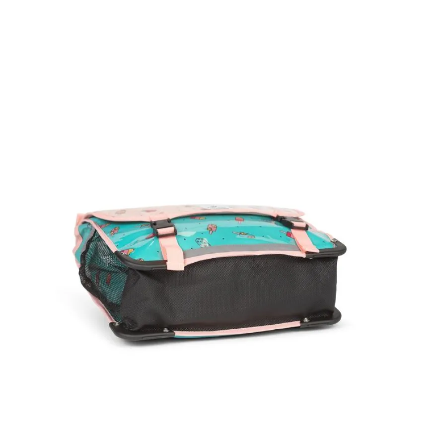 Cartable réversible Ice Pop - 38 cm - 2 compartiments - bleu - Pol Fox