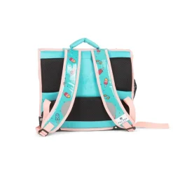 Cartable réversible Ice Pop - 38 cm - 2 compartiments - bleu - Pol Fox