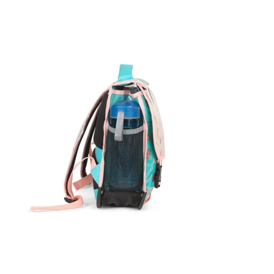 Cartable réversible Ice Pop - 38 cm - 2 compartiments - bleu - Pol Fox