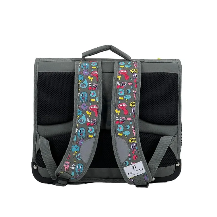 Cartable réversible Ride 41 cm - 2 compartiments - vélo - Pol Fox