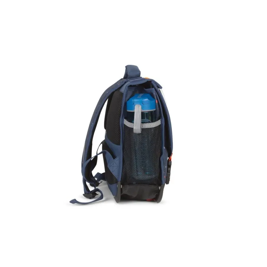 Cartable réversible Robot - 38 cm - 2 compartiments - bleu - Pol Fox