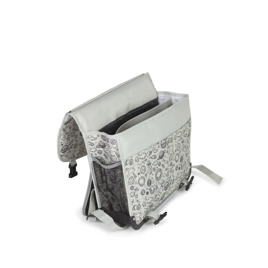 Cartable réversible Rocket - 38 cm - 2 compartiments - gris - Pol Fox