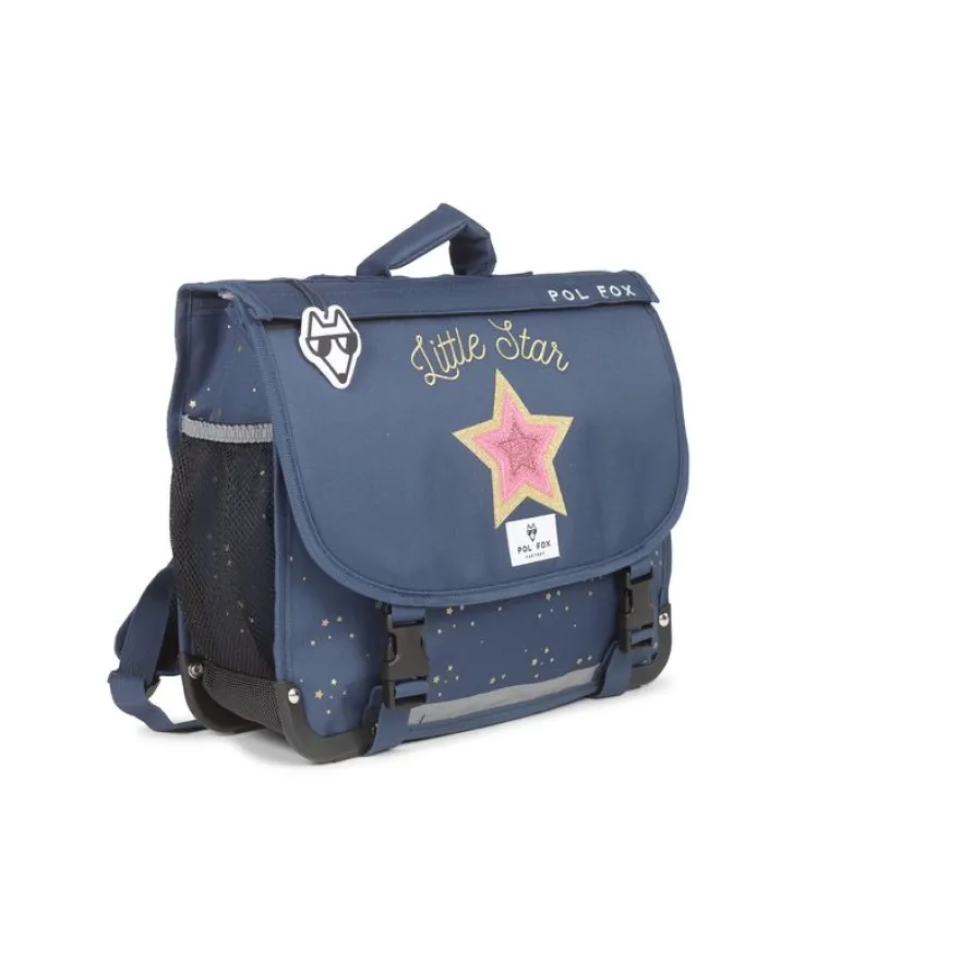 Cartable réversible Star Blue - 41 cm - 2 compartiments - bleu - Pol Fox