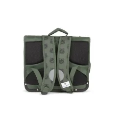 Cartable réversible Tiger - 41 cm - 2 compartiments - vert - Pol Fox