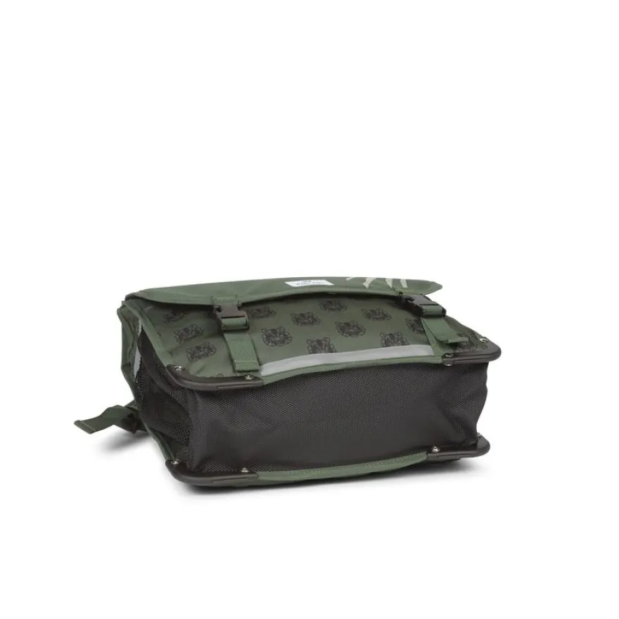 Cartable réversible Tiger - 41 cm - 2 compartiments - vert - Pol Fox