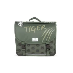Cartable réversible Tiger - 41 cm - 2 compartiments - vert - Pol Fox