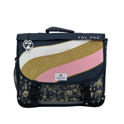 Cartable réversible Wonderland 35 cm - 1 compartiment - drapeau - Pol Fox