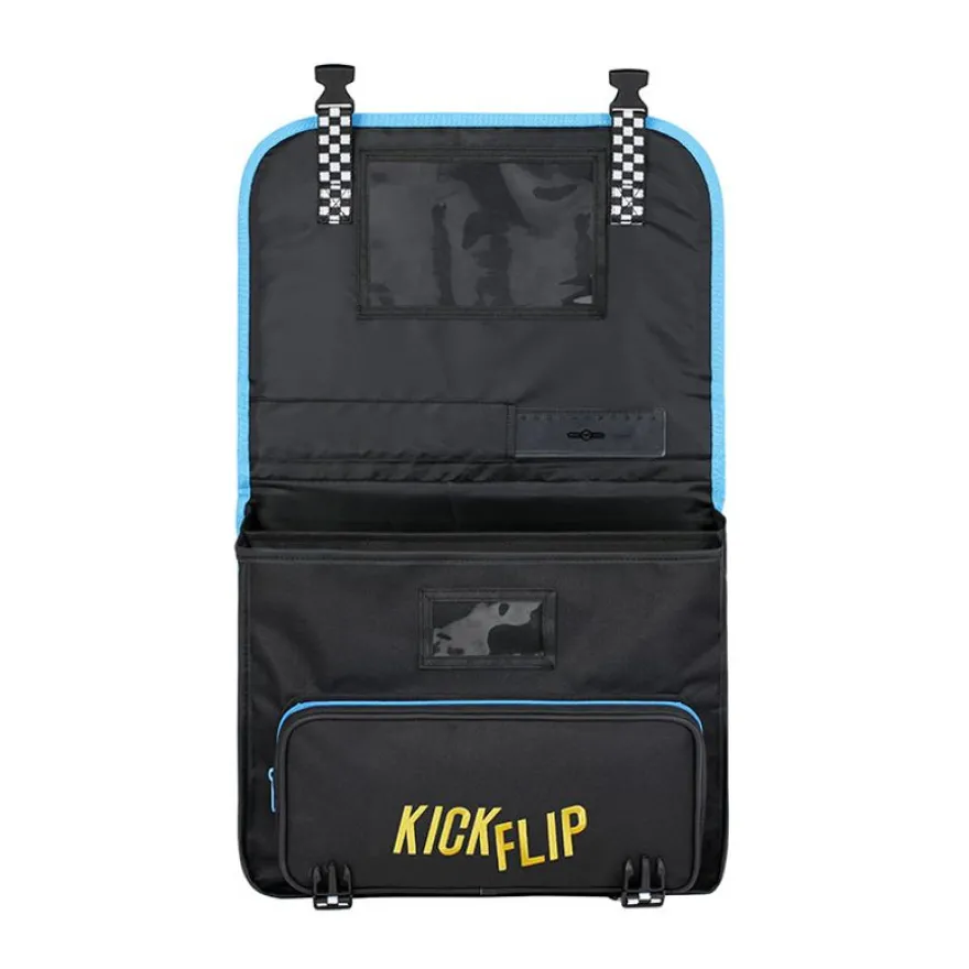 Cartable Skate 38 cm - 2 compartiments - noir - Viquel