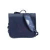 Cartable Stalla Bianca Western - 2 compartiments - bleu marine - Kid'Abord