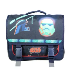 Cartable Star Wars 38 cm - 2 compartiments - bleu - Bagtrotter