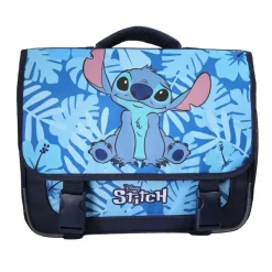 Cartable Stitch - 38 cm - 2 compartiments - Bleu - Bagtrotter