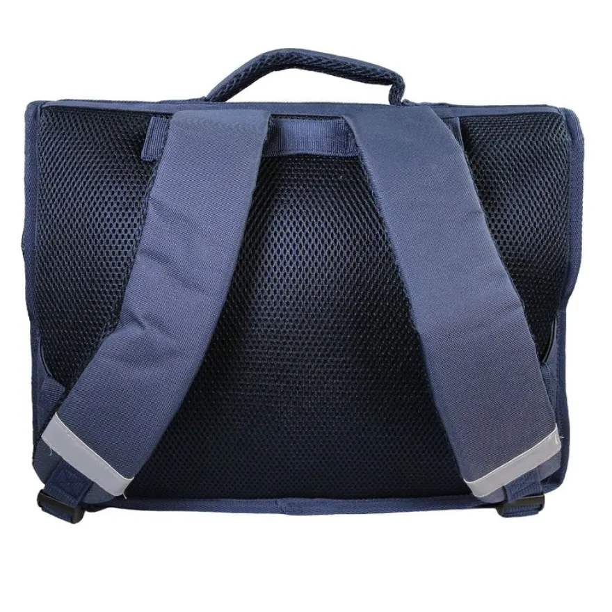 Cartable Super Mario - 38cm - 2 compartiments - marine - Bagtrotter