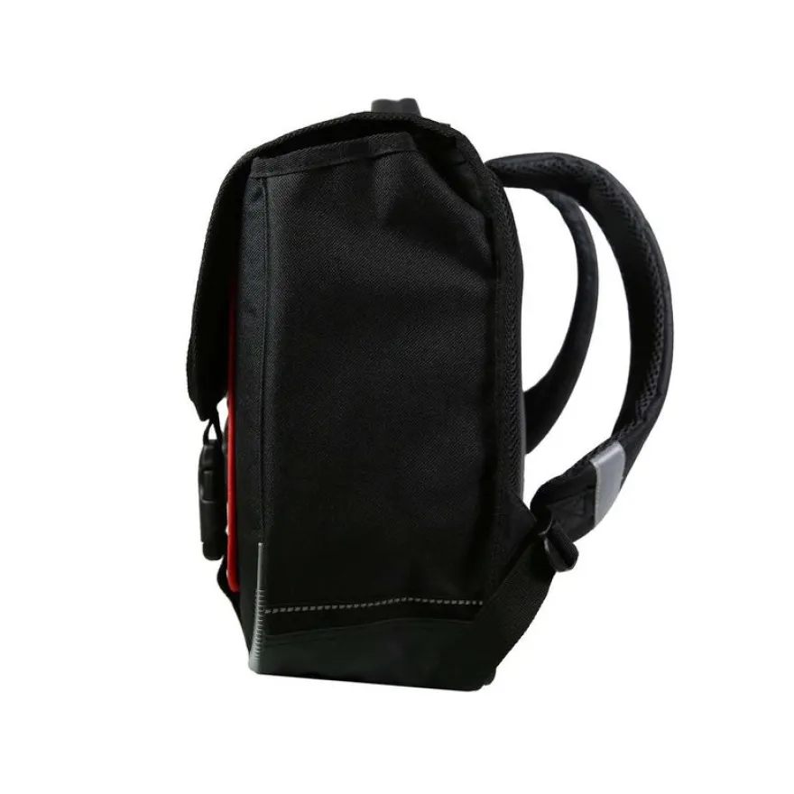 Cartable Vorax Tigre 38 cm - 2 compartiments - noir - Bagtrotter