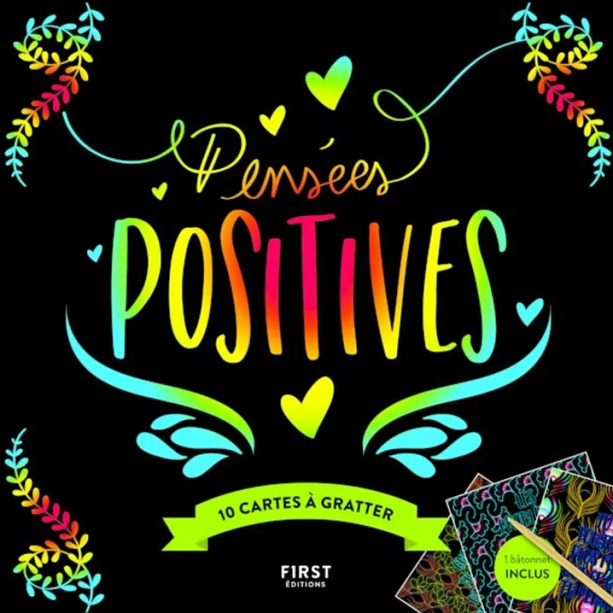 Cartes à gratter - Pensées positives