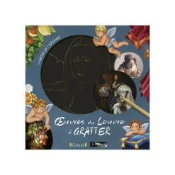 Cartes à gratter - Œuvres du Louvre - Livre d’activités par le Musée du Louvre