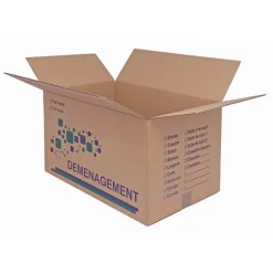 Carton déménagement - 35 cm x 27,5 cm x 30 cm - Logistipack