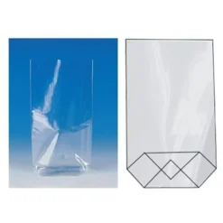 Carton Service - Pochette d'emballage - 14 x 25 cm - transparent - pack de 100