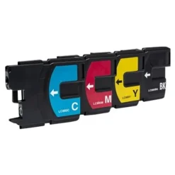 Cartouche compatible Brother LC980 - pack de 4 -noir, cyan, magenta, jaune - Uprint