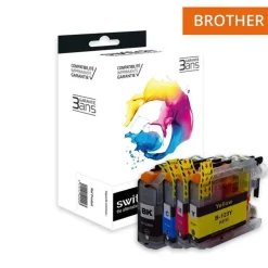 Cartouche compatible Brother LC1240 - pack de 4 - noir, jaune, cyan, magenta - Switch