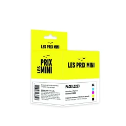 Cartouche compatible Brother LC223 - Pack de 4 - noir, cyan, magenta, jaune - Les prix mini