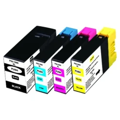 Cartouche compatible Canon PGI-1500XL - pack de 4 - noir, cyan, magenta, jaune - Uprint