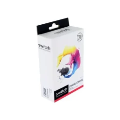 Cartouche compatible Canon PGI-520/CLI-521 - Pack de 5 - noir photo, noir, cyan, magenta, jaune - Switch