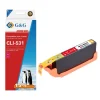 Cartouche compatible Canon CLI-531 - magenta - G&G