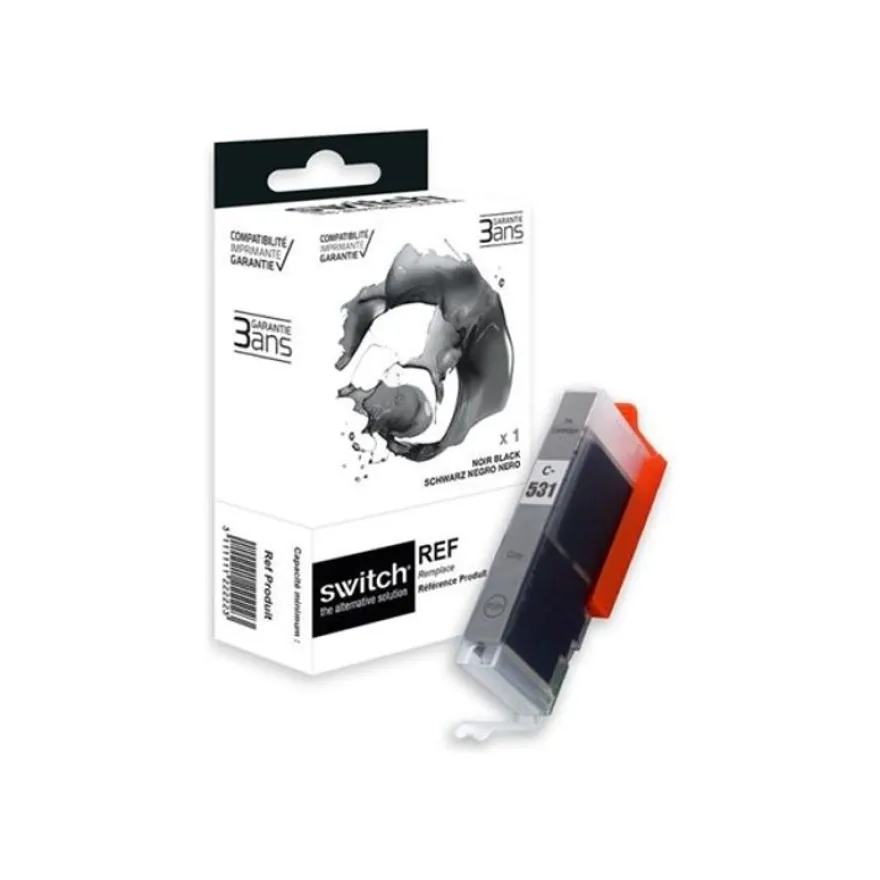 Cartouche compatible Canon CLI-531 - gris - Switch