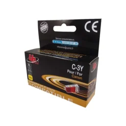 Cartouche compatible Canon BCI-3E/BCI-6 - jaune - Uprint
