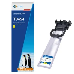 Cartouche compatible Epson T9454 - jaune - G&G