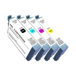 Cartouche compatible Epson T0715 Guépard - pack de 4 - noir, jaune, cyan, magenta - Uprint