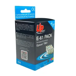 Cartouche compatible Epson T0615 ourson - pack de 4 - noir, jaune, cyan, magenta - Uprint