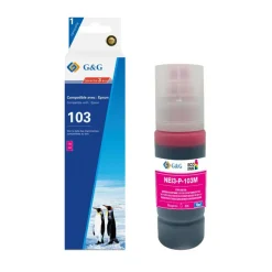 Cartouche compatible Epson EcoTank 103 - magenta - G&G
