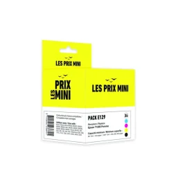 Cartouche compatible Epson T1295 Pomme - pack de 4 - noir, jaune, cyan, magenta - Les prix mini