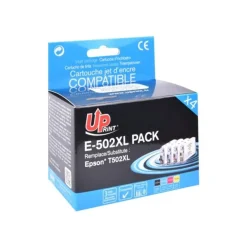 Cartouche compatible Epson 502XL Jumelles - pack de 4 - noir, cyan, magenta, jaune - Uprint