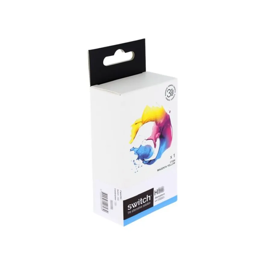 Cartouche compatible HP 303XL - cyan, magenta, jaune - Switch
