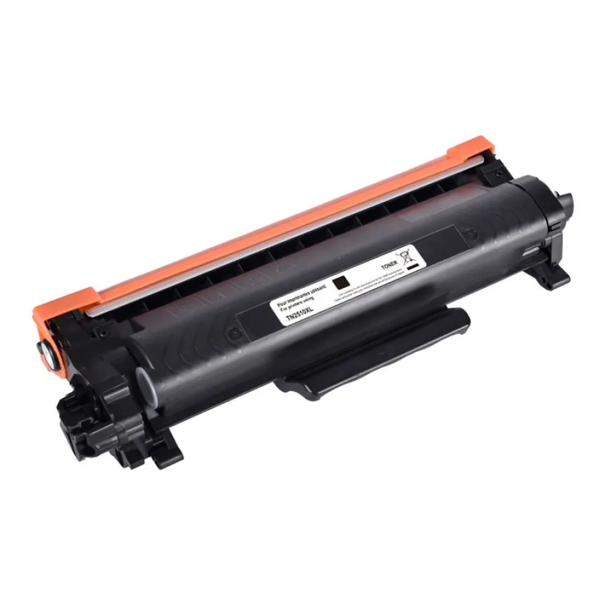Cartouche laser compatible Brother TN2510XL - noir - Uprint