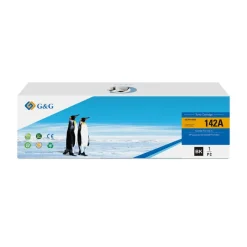 Cartouche laser compatible HP 142A - noir - G&G