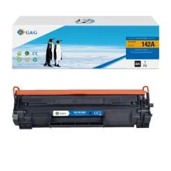 Cartouche laser compatible HP 142A - noir - G&G