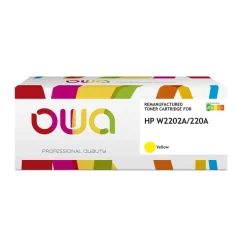 Cartouche laser compatible HP 220A - jaune - Owa