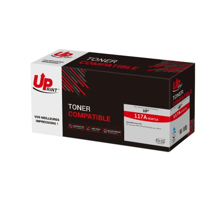 Cartouche laser compatible HP 117A - cyan - Uprint
